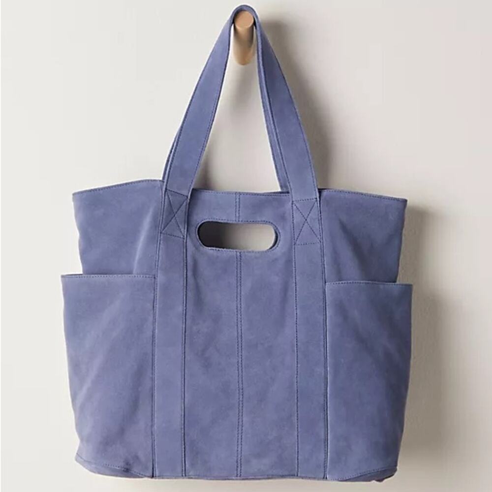 Free People Suede Caravan Tote